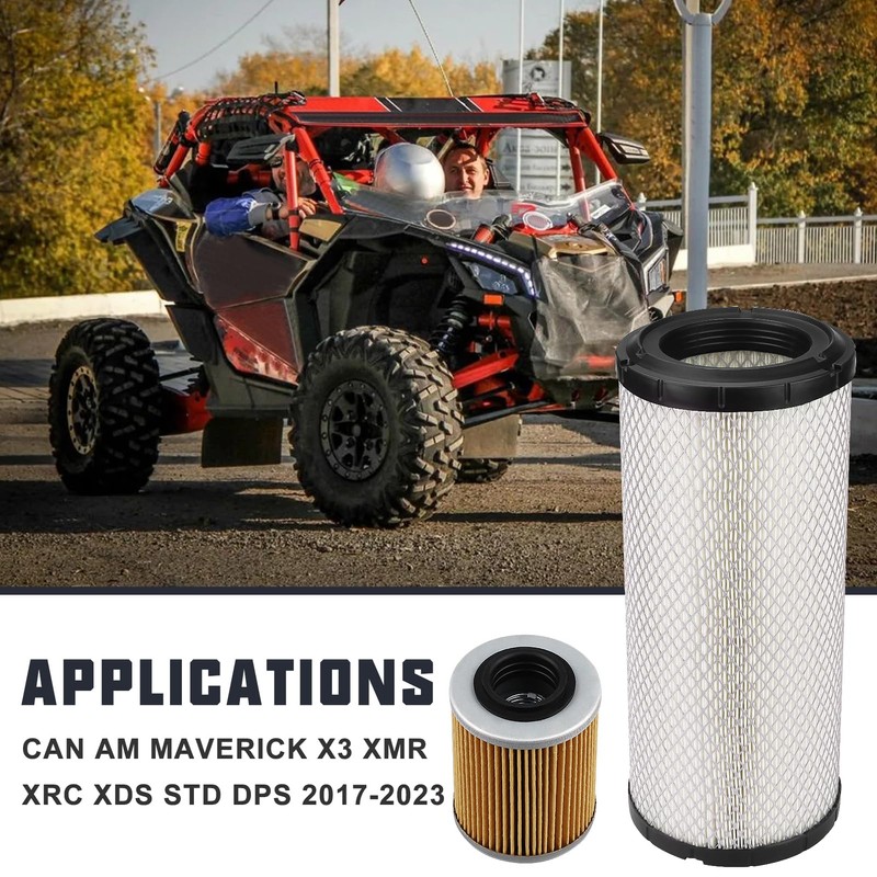 LOCOPOW 715900422 Air Filter 420956123 Oil Filter for Can am