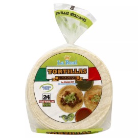 La Real Corn Tortillas Mexican 24 oz (Pack Of 12)