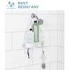 Zenna Home Rust Resistant Hanging Shower Caddy, Over the Shower