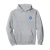 Israel flag, star of David, Judaism, support, solidarity Pullover Hoodie