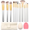ZOCONE Makeup Brush Set, 12 Pieces, Professional Make-Up Brush Set,