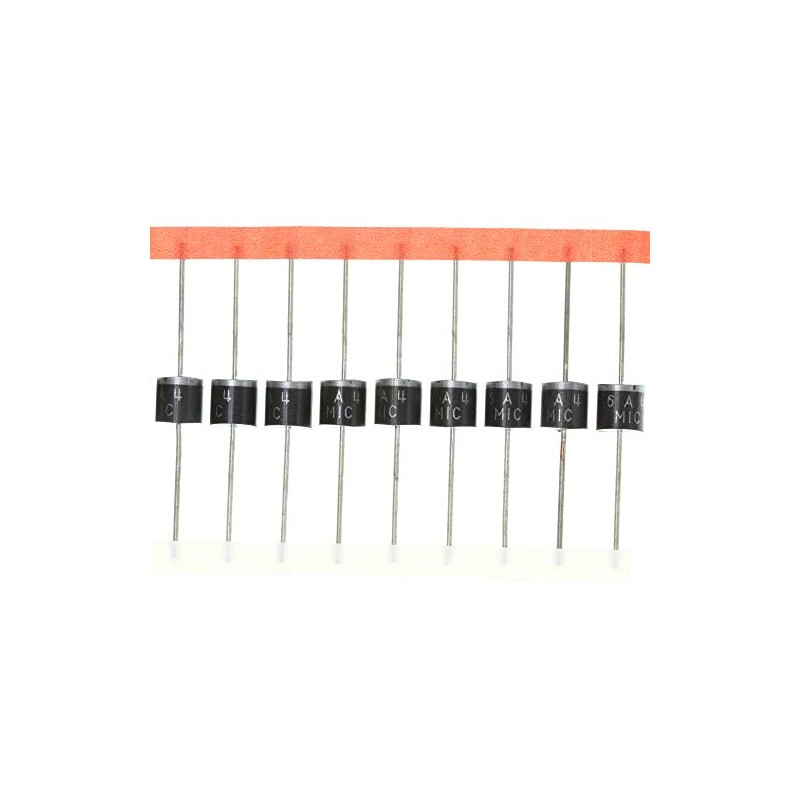 HUABAN 20PCS 6A4 Rectifier Diode 6A 400V R-6 Axial 6