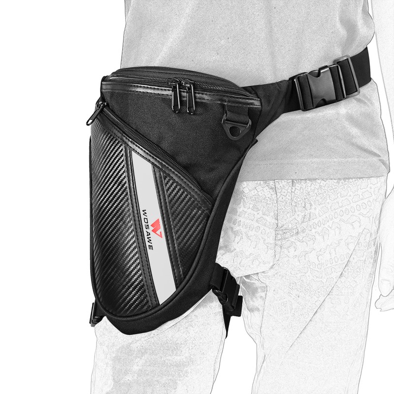 Multifunctional Reflective Drop Leg Bag Motorcycle Bike Cycle Outdoor Casual