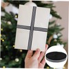 1 Roll 50 Yards Black and White Striped Webbing Home