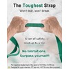 Tumaz Yoga Stretching Strap, 10 Thin-Loop Strap for Physical Therapy,