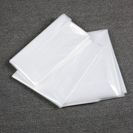 Dealglad 10pcs Plastic Transparent Clothes Suit Garment Dustproof Cover Storage Bag (60 x 120cm - Thicken)