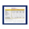 StoreSMART® - Blue Document Frame (Window) - Letter-Size Pages -