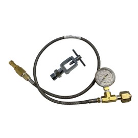 Oxygen Transfill Hose Adaptor for filling CGA540 & CGA870 small cylinders from machine for Aviation Veterinary Medical Welding Gas Blowing and Brazing Hobbies