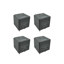 OWNDR 4PCS 15328864 Automotive Relay 40A 12VDC 4-Pin SPST for Fuel Pump AC Compressor Starter & Fan Control, Fit for Chevy Silverado Impala Buick Lucerne for GMC Pontiac Grand Prix