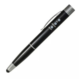 Monteverde Selfie Ballpoint Pen & Stylus, Black, Brand New, MV20592