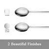 Artaste 56402 Rain 18/10 Stainless Steel Iced Cream Spoon (Set