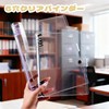 BOJIDO Personal Organizer, Transparent Binder, 6 Holes, A6, 7.6 x