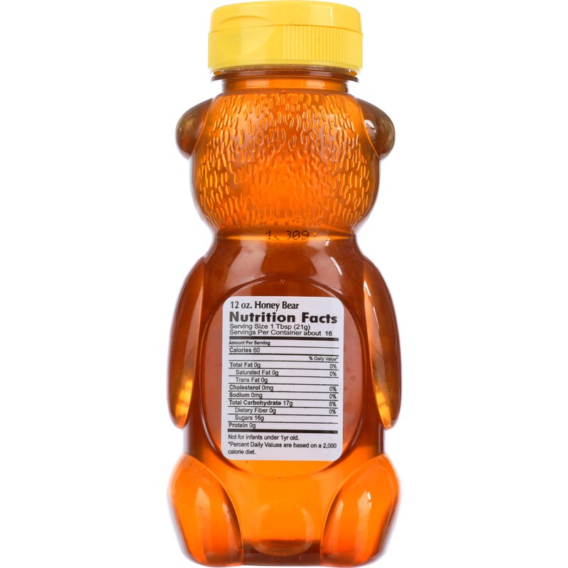 TOPANGA Topanga Honey Bear-Clover, 12 OZ