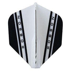 Robson bulls darts standard v white pen