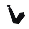 Black Clip On Tie (Matte)