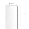 5 Pack 82.5" Vertical Replacement Blinds PVC Vertical Window Blinds