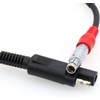SAE 2-pin to 5-pin Male GPS Power Cable for Topcon