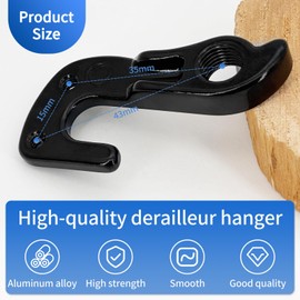 Derailleur Hanger Rear Hook for Cube Aim Bicycle - Rear Derailleur Hook for Cube Derailleur Hanger for Aim SL, Mech Derailleur Hanger Replacement Made of Aluminium Alloy, Bicycle Derailleur Hanger