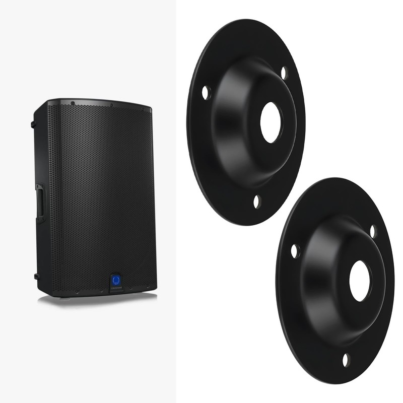 Be In Your Mind 2Pcs 1/4inch Round Mounting Plate Guitar