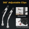Helping Hands Clamp Metal, Adjustable Third Hand Soldering Holder Stand