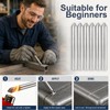 18Pcs Low Temperature Welding Rods, Aluminum Solder Bars with Flux