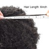 RESHE Afro Curly Toupee For Black Men Hair Pieces Full