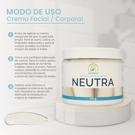 Crema Neutra Facial & Corporal 400 Gr Productos Mart Mexico