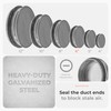 HVAC OV 2pack Galvanized Metal Duct End Cap - 6