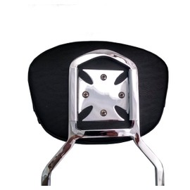 Sissy Bar Backrest & Luggage Rack for 98+ Honda Shadow Ace VT750 - Contoured