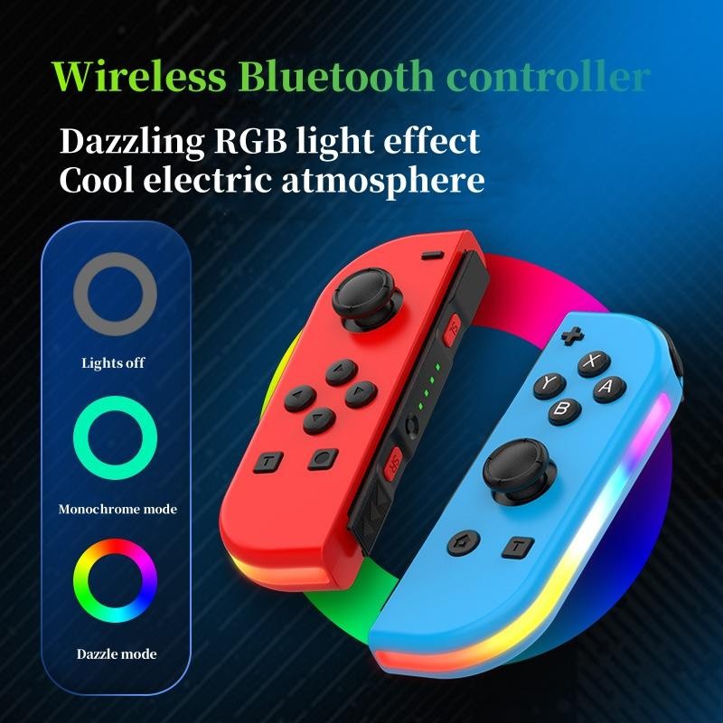 Game Controller(L/R) Compatible withLite/OLED,for JoyconsWitchController, Replacement LeftRight Gamepad Joystick -