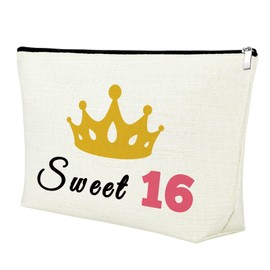 16th Birthday Gifts for Girls Back in 2008 Makeup Bag Presents for Sister Birthday Gift Ideas for 16 Year Old Daughter 16 Graduation Gift Cosmetic Pouch for 16 Year Old Bestie Friends Gift Ideas