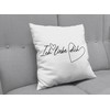 LIEBTASTISCH Cushion with Saying Ich Liebe Dich – Decorative Cushion