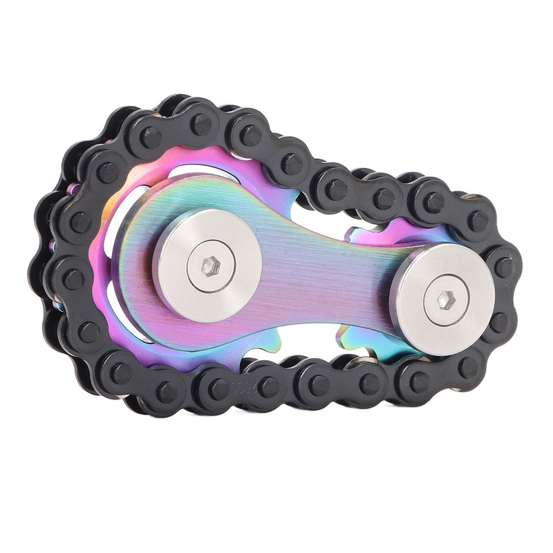 Sprocket Chain Gear Toy Decompression Pocket Size Multi Functional Sensory