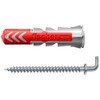 fischer Professional DuoPower Box with Hooks, Dowel Box with 70