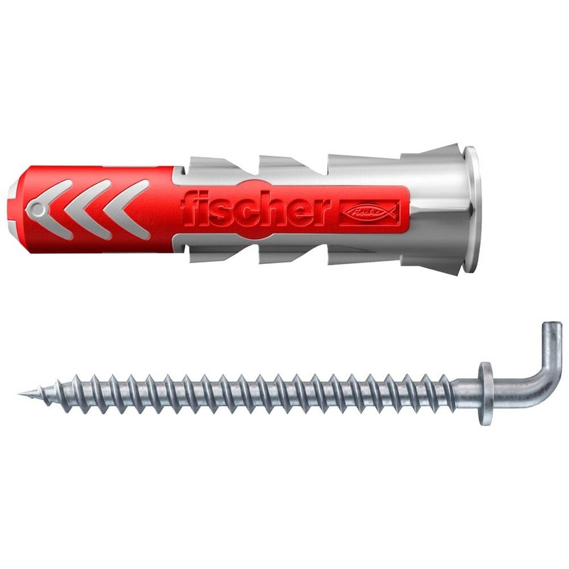fischer Professional DuoPower Box with Hooks, Dowel Box with 70