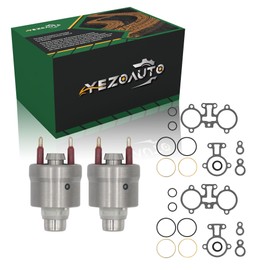Yezoauto Set of 2 Fuel Injectors for Chevrolet C1500 C2500 C3500 Blazer Tahoe & GMC Yukon C1500 C2500 C3500 & Isuzu NPR & Buick Roadmaster & Cadillac Brougham V8 5.7L 1988-1995 OE# 17111864 17112494