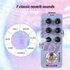 MOOER Guitar Digital Reverb Pedal Electric Guitar Effects Pedal 7