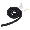 Bilge Pump Installation Kit Black 1‑1/8in Leak Proof Easy Installation