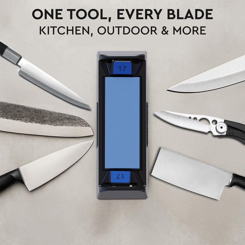 Sharp Pebble Complete Whetstone Knife Sharpening System – 1000/6000 Grit