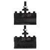 2Pcs Tool Post Holder Turinng Facing Boring Piston Wedge Hardware