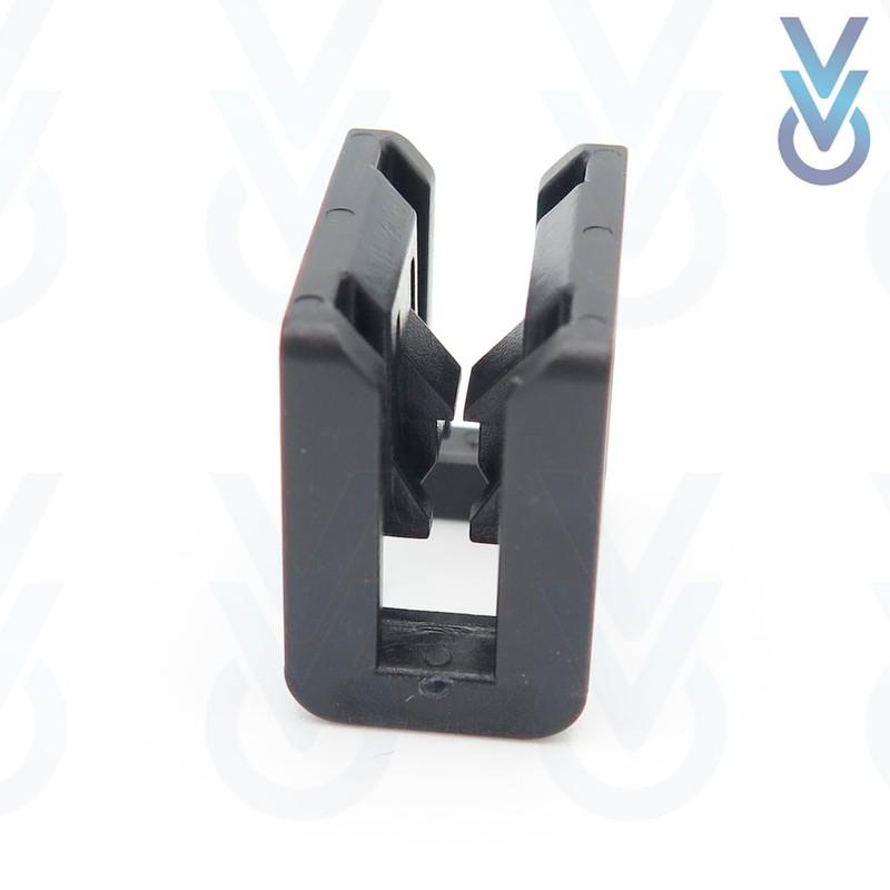 VVO Fasteners Plastic Windscreen Cowl or Scuttle Panel Clip, Black