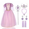 Lingway Toys Disfraz de princesa de lujo para niñas, vestido