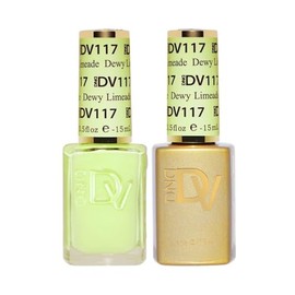 DIVA Gel Polish Set #117 Dewy Limeade, 0.5 fl oz