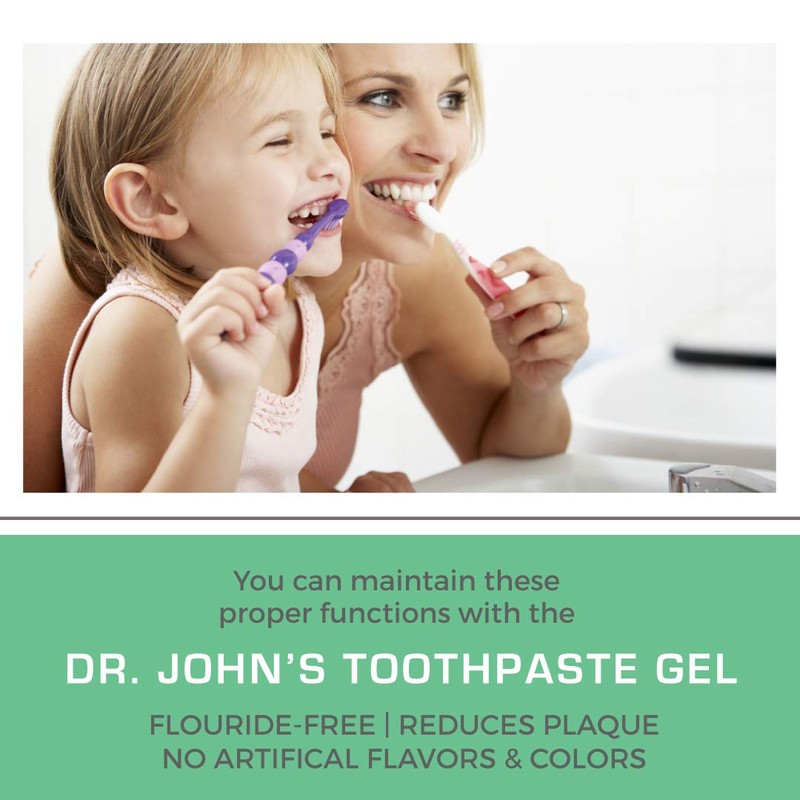 Hyalogic Fluoride Free Toothpaste: Dr. John’s Natural Toothpaste w/ Hyaluronic