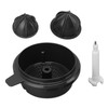 Juicer Orange Press Strainer Basket with Press Cone ABS Plastic