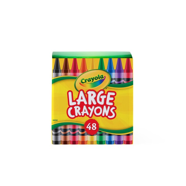 48ct Large Crayons Sharepack