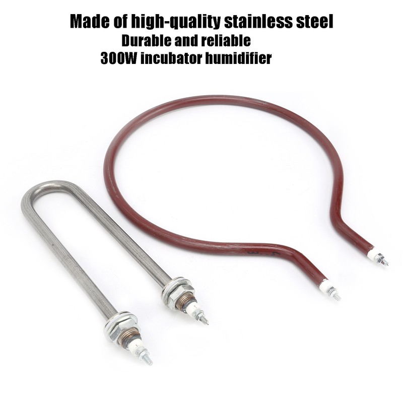 Incubator Heater Tube UShaped Humidifying Tube Round Heating Element for