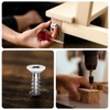 #6 x 5/8" Flat Head Wood Screw, Sheet Metal Screws,