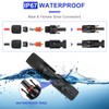 Solar Crimper Tool Kit with Crimper Stripper and 13 Pairs