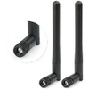 433/868 MHz Antenna Vertical Omni Directional NFC RFID Antenna SMA Connector for Wireless Homematic CCU3 CCU2 CC1101 Ham Radio 2 Pieces Multi-Way (868 MHz Antenna (SMA))